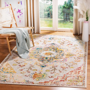 Safavieh Crystal 501 Power Loomed Polypropylene Transitional Rug CRS501M-9SQ