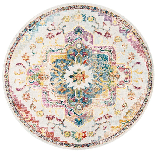 Safavieh Crystal 501 Power Loomed Polypropylene Transitional Rug CRS501M-9SQ