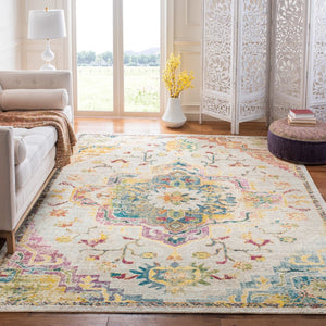 Safavieh Crystal 501 Power Loomed Polypropylene Transitional Rug CRS501M-9SQ