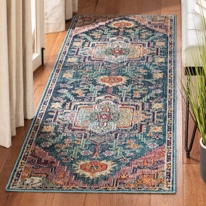 Safavieh Crystal 501 Power Loomed Polypropylene Transitional Rug CRS501T-9SQ
