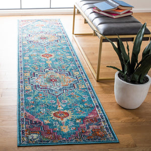 Safavieh Crystal 501 Power Loomed Polypropylene Transitional Rug CRS501T-9SQ