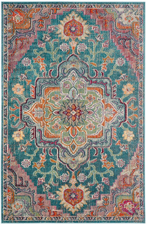 Safavieh Crystal 501 Power Loomed Polypropylene Transitional Rug CRS501T-9SQ