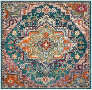 Safavieh Crystal 501 Polypropylene Freise Power Loomed Transitional Rug CRS501T-8SQ