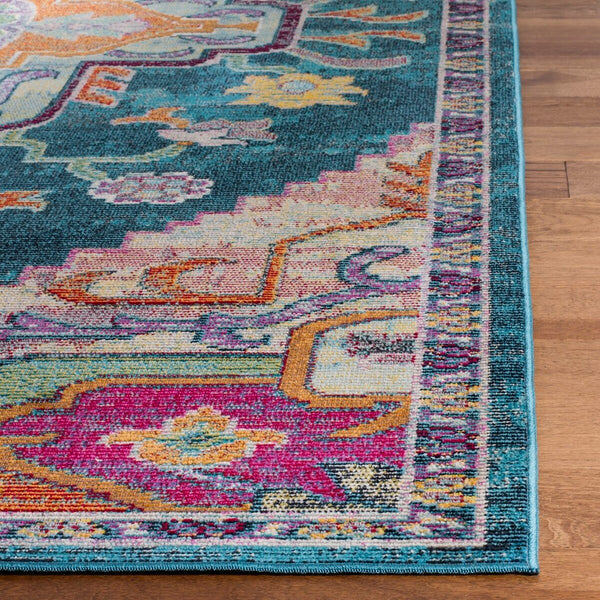 Safavieh Crystal 501 Polypropylene Freise Power Loomed Transitional Rug CRS501T-8SQ