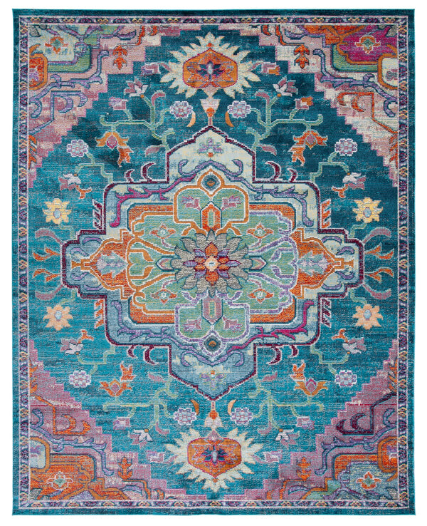 Safavieh Crystal 501 Power Loomed Polypropylene Transitional Rug CRS501T-9SQ