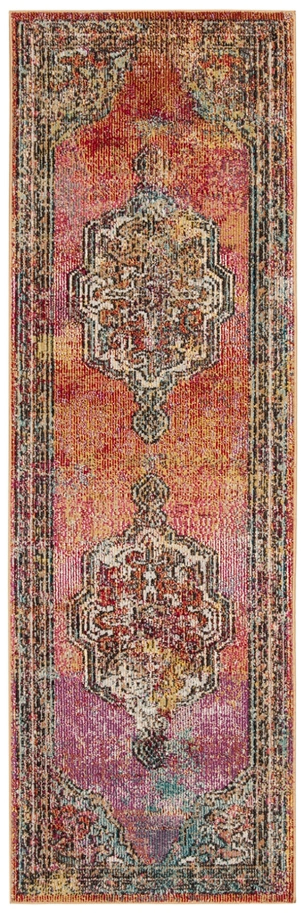 Safavieh Crystal 502 Polypropylene Freise Power Loomed Transitional Rug CRS502A-9SQ