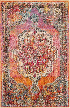 Safavieh Crystal 502 Power Loomed Polypropylene Transitional Rug CRS502A-5SQ