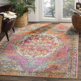 Safavieh Crystal 502 Polypropylene Freise Power Loomed Transitional Rug CRS502A-9SQ