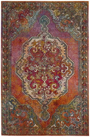 Safavieh Crystal 502 Polypropylene Freise Power Loomed Transitional Rug CRS502A-9SQ