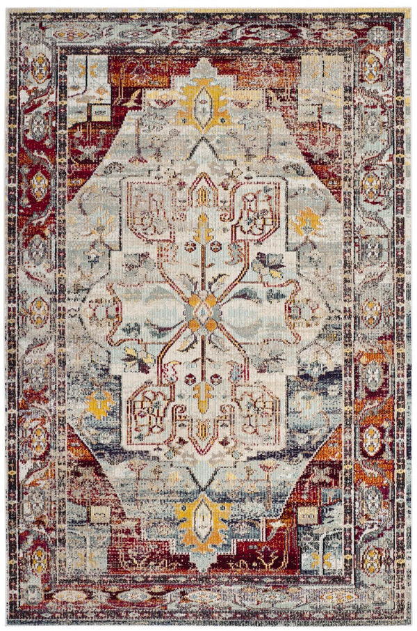 Safavieh Crystal 503 Power Loomed Polypropylene Transitional Rug CRS503C-4