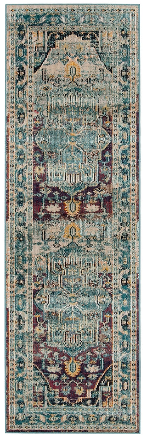 Safavieh Crystal 503 Power Loomed Polypropylene Transitional Rug CRS503D-5SQ