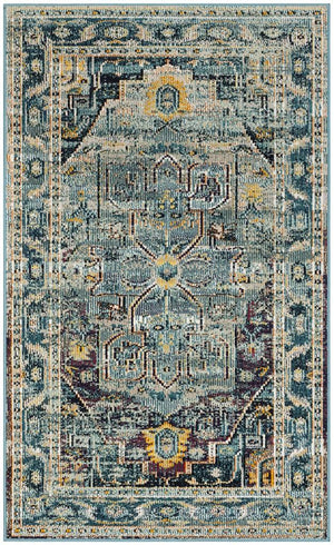 Safavieh Crystal 503 Power Loomed Polypropylene Transitional Rug CRS503D-5SQ