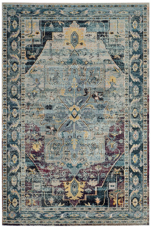 Safavieh Crystal 503 Power Loomed Polypropylene Transitional Rug CRS503D-5SQ