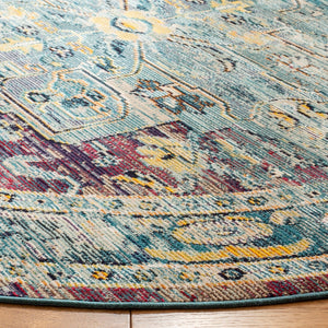 Safavieh Crystal 503 Power Loomed Polypropylene Transitional Rug CRS503D-5SQ