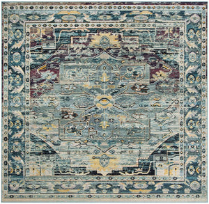 Safavieh Crystal 503 Power Loomed Polypropylene Transitional Rug CRS503D-5SQ