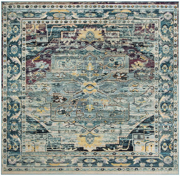 Safavieh Crystal 503 Power Loomed Polypropylene Transitional Rug CRS503D-5SQ