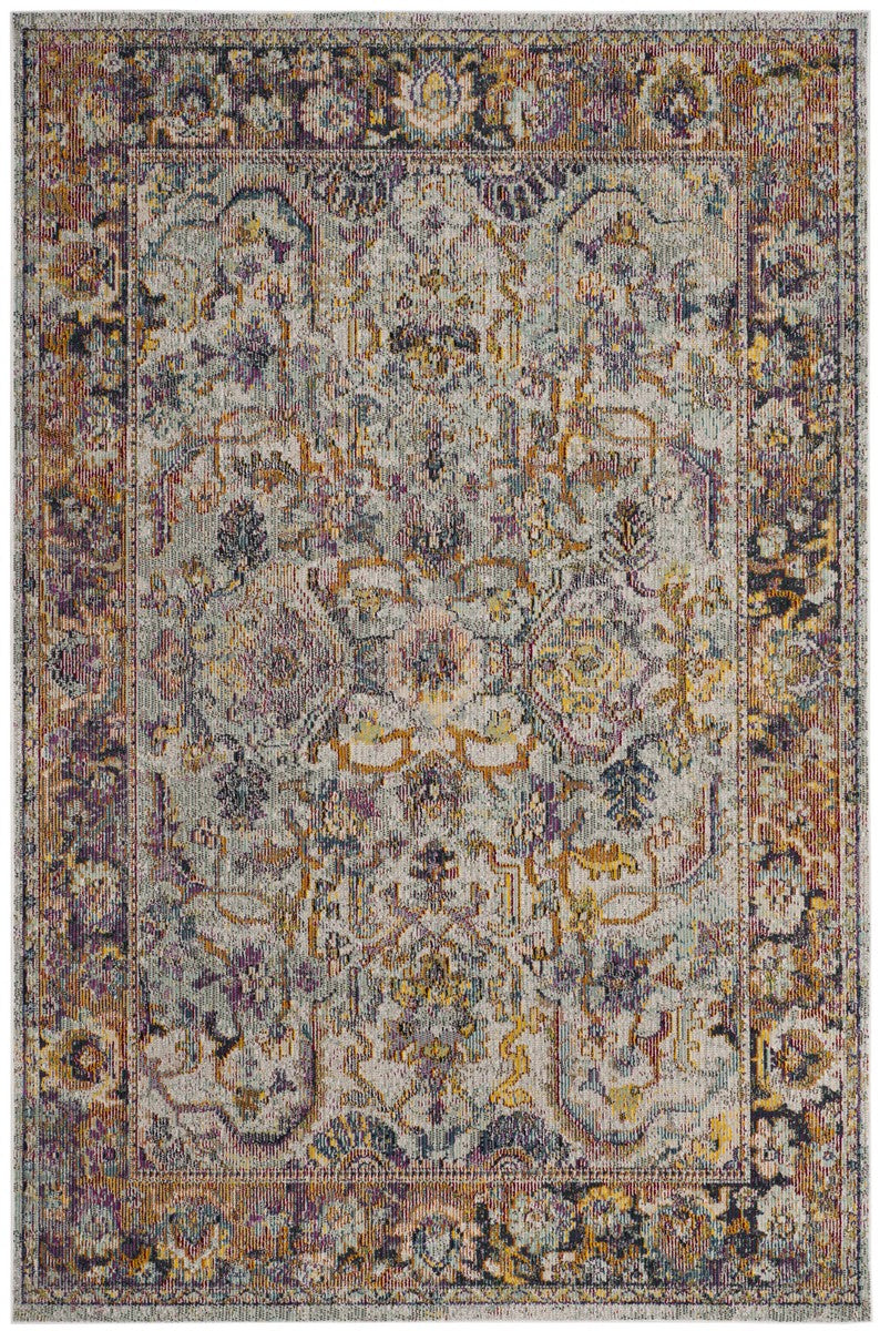 Safavieh Crystal 504 Power Loomed Polypropylene Transitional Rug CRS504A-4