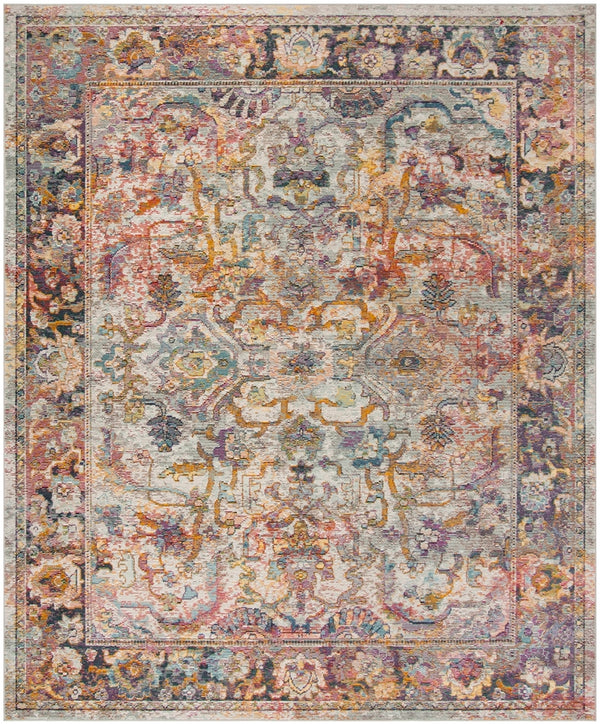 Safavieh Crystal 504 Power Loomed Polypropylene Transitional Rug CRS504A-4