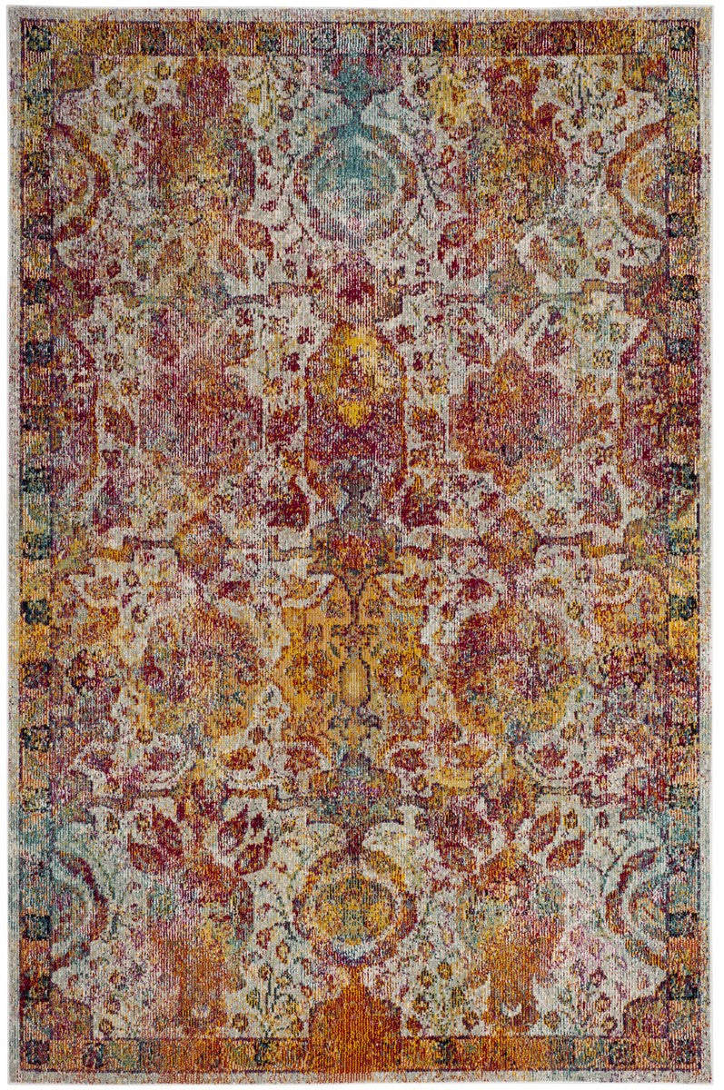Safavieh Crystal 505 Power Loomed Polypropylene Transitional Rug CRS505A-4