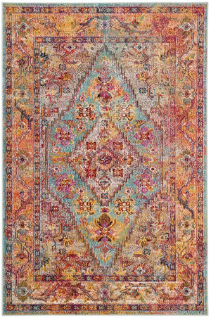 Safavieh Crystal 507 Power Loomed Polypropylene Transitional Rug CRS507A-4