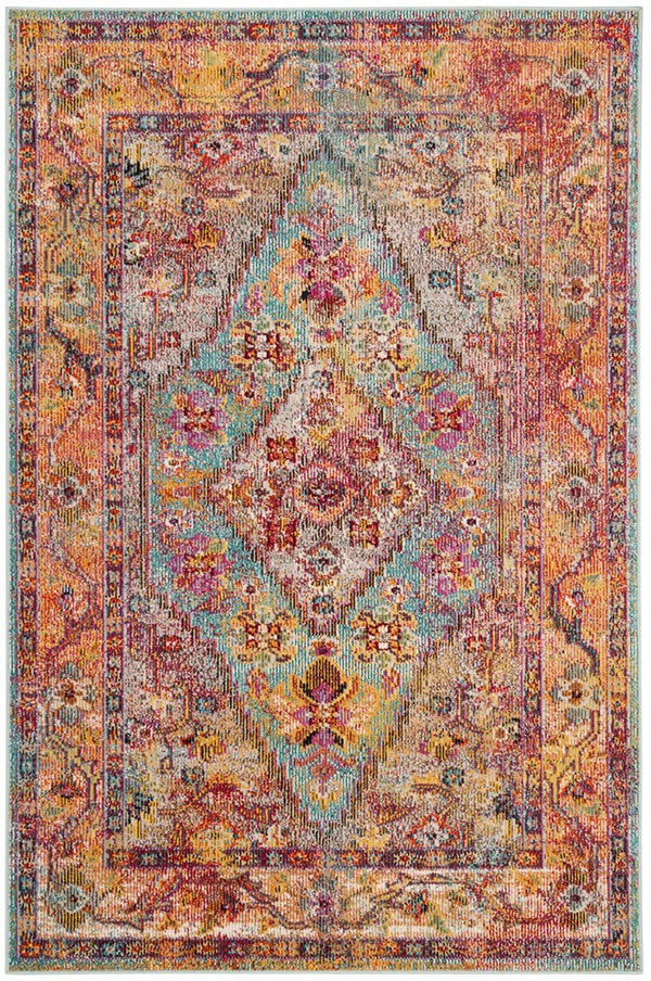 Safavieh Crystal 507 Power Loomed Polypropylene Transitional Rug CRS507A-4