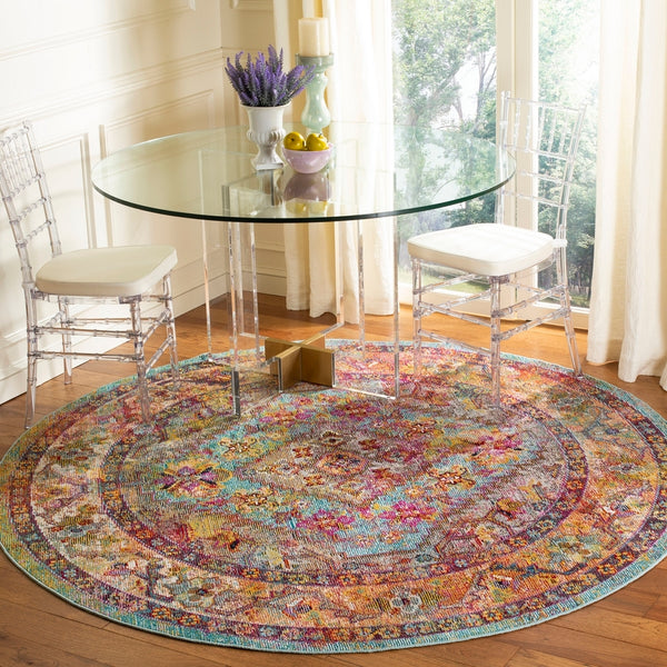 Safavieh Crystal 507 Power Loomed Polypropylene Transitional Rug CRS507A-4