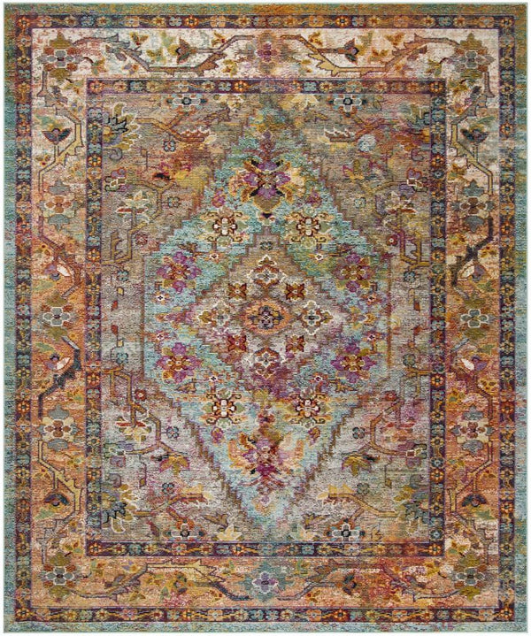 Safavieh Crystal 507 Power Loomed Polypropylene Transitional Rug CRS507A-4