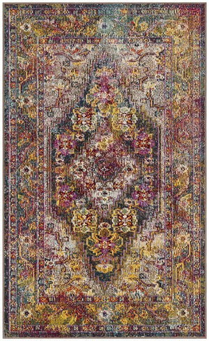 Safavieh Crystal 507 Power Loomed Polypropylene Transitional Rug CRS507H-4