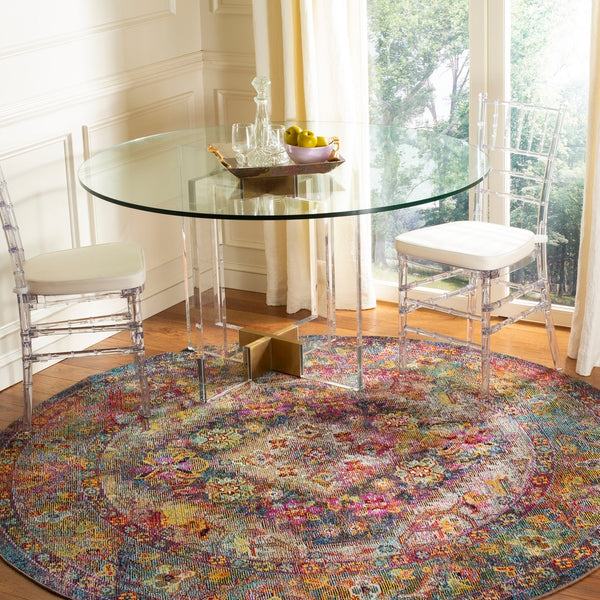 Safavieh Crystal 507 Power Loomed Polypropylene Transitional Rug CRS507H-4