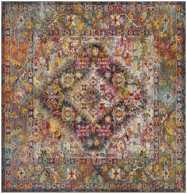 Safavieh Crystal 507 Power Loomed Polypropylene Transitional Rug CRS507H-4