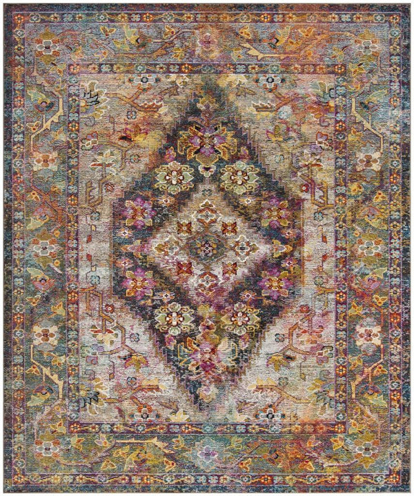 Safavieh Crystal 507 Power Loomed Polypropylene Transitional Rug CRS507H-4