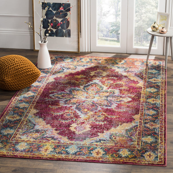 Safavieh Crystal 508 Power Loomed Polypropylene Transitional Rug CRS508R-4