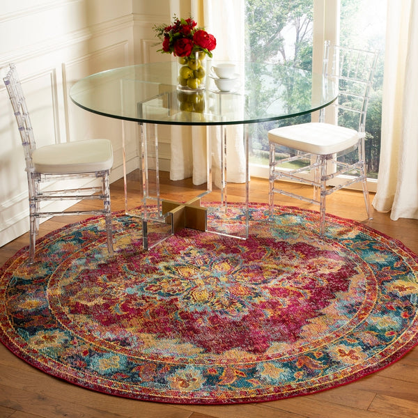 Safavieh Crystal 508 Power Loomed Polypropylene Transitional Rug CRS508R-4