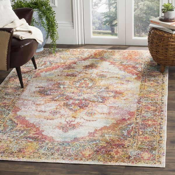Safavieh Crystal 508 Power Loomed Polypropylene Transitional Rug CRS508V-4