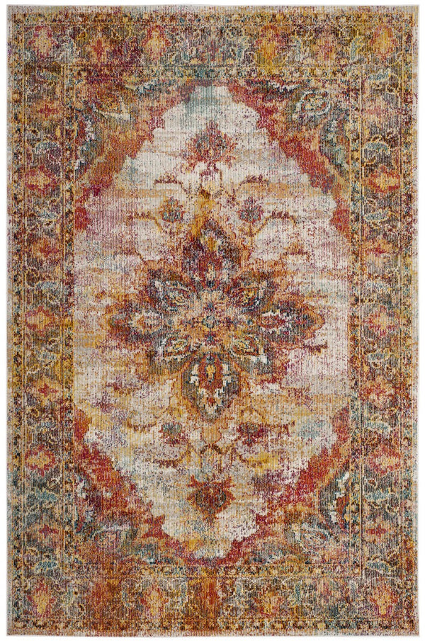 Safavieh Crystal 508 Power Loomed Polypropylene Transitional Rug CRS508V-4