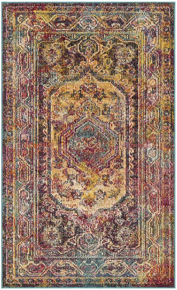Safavieh Crystal 514 Power Loomed Polypropylene Transitional Rug CRS514T-4