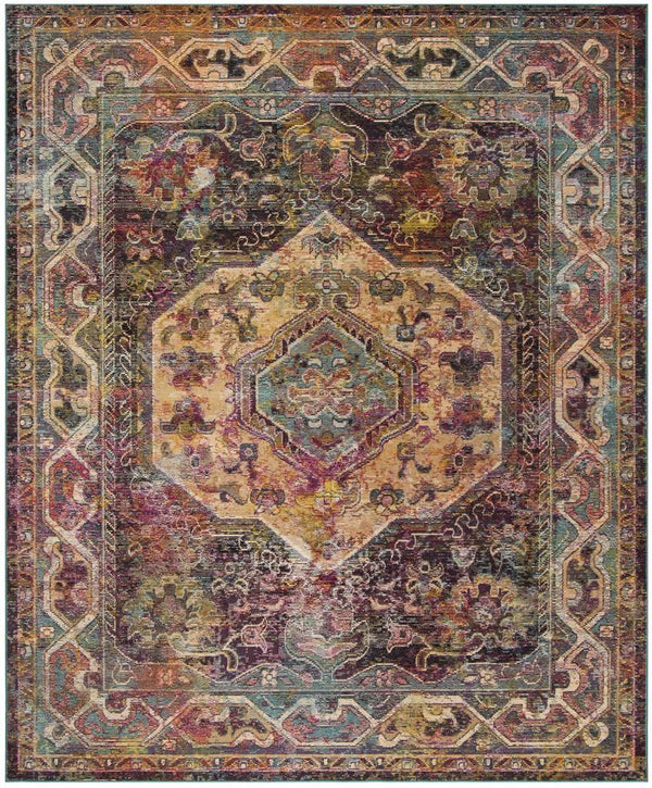 Safavieh Crystal 514 Power Loomed Polypropylene Transitional Rug CRS514T-4