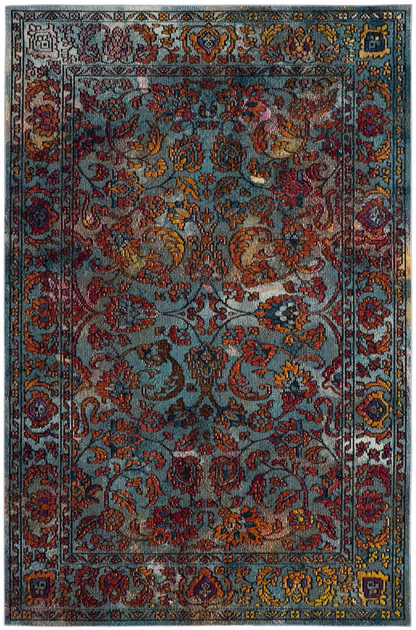 Safavieh Crystal 515 Power Loomed Polypropylene Transitional Rug CRS515A-4