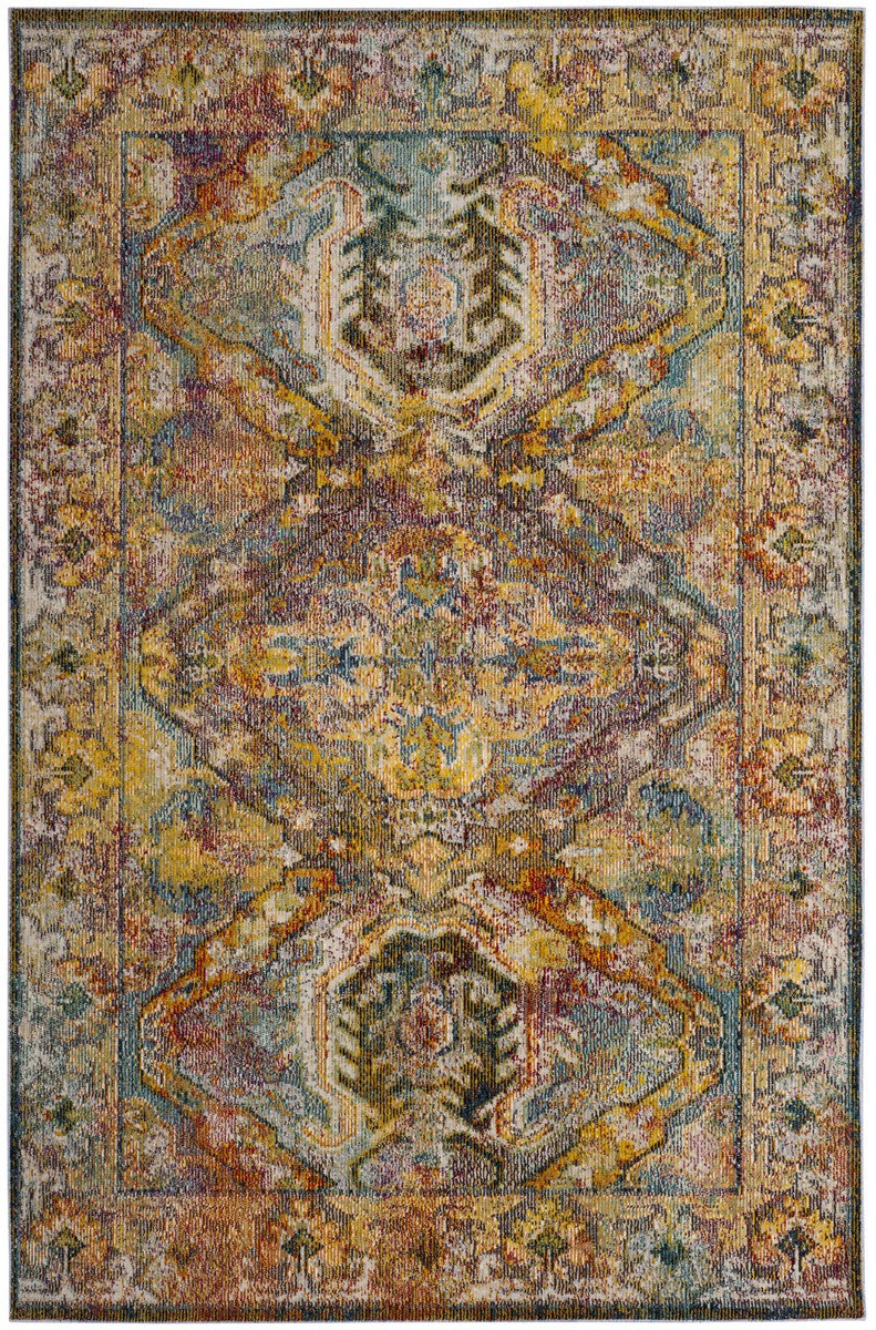 Safavieh Crystal 516 Power Loomed Polypropylene Transitional Rug CRS516A-4
