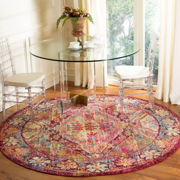Safavieh Crystal 516 Power Loomed Polypropylene Transitional Rug CRS516B-4