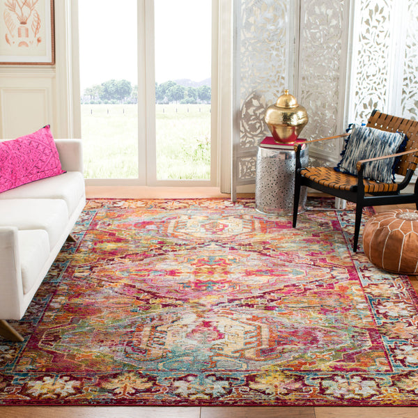 Safavieh Crystal 516 Power Loomed Polypropylene Transitional Rug CRS516B-4