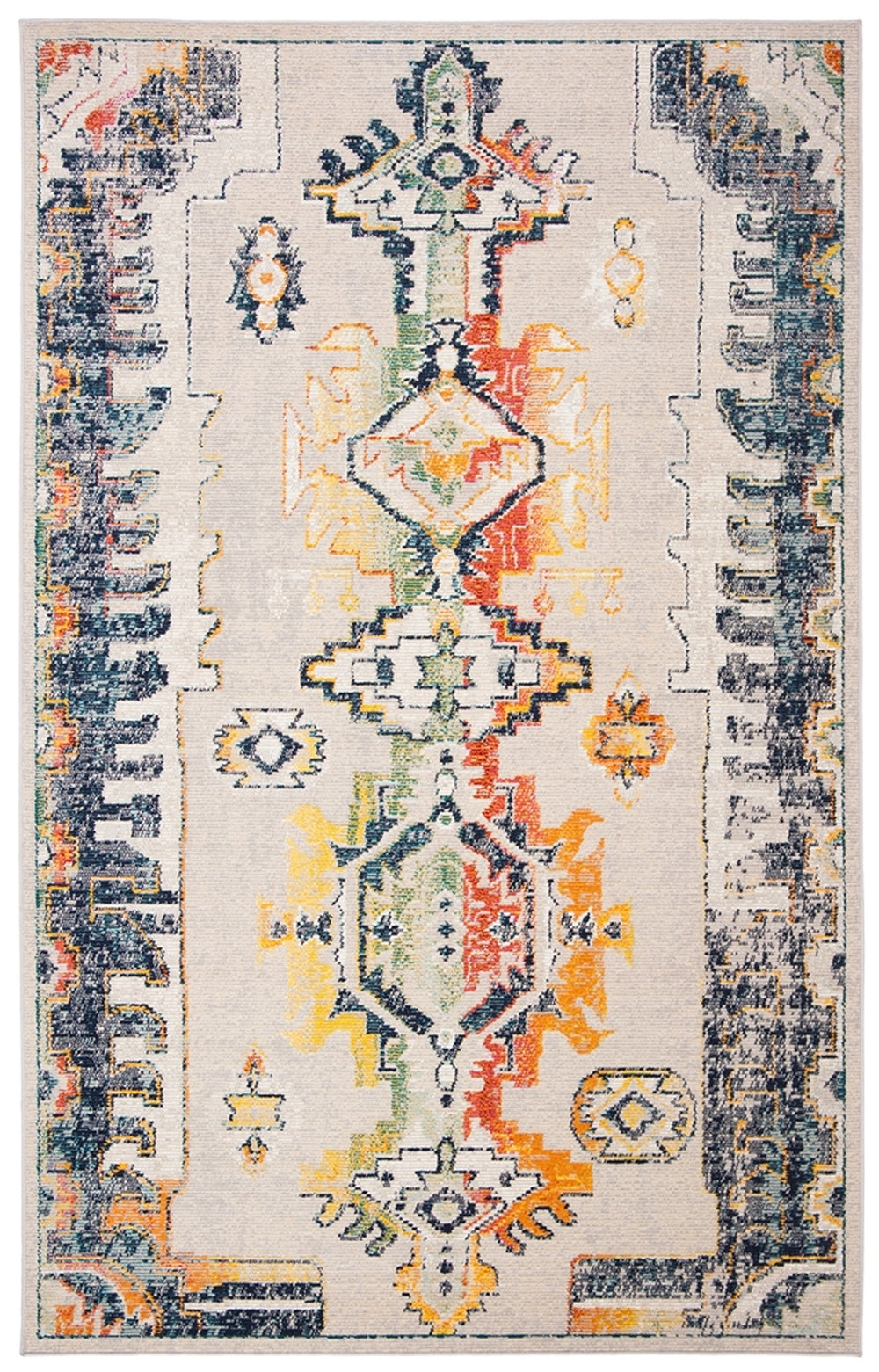 Safavieh Crystal 517 Power Loomed Polypropylene Transitional Rug CRS517F-4