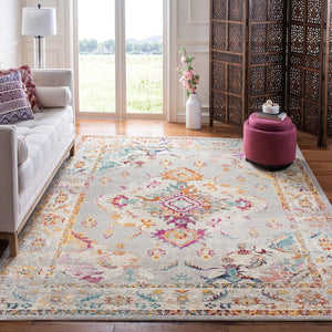 Safavieh Crystal 521 Power Loomed Polypropylene Transitional Rug CRS521F-5SQ