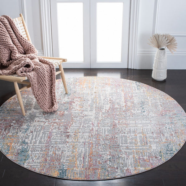Safavieh Crystal 723 Power Loomed 66% Polypropylene/28% Polyester/6% Latex Contemporary Rug CRS723B-9