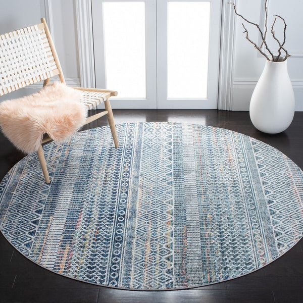 Safavieh Crystal 736 Power Loomed 66% Polypropylene/28% Polyester/6% Latex Contemporary Rug CRS736A-9