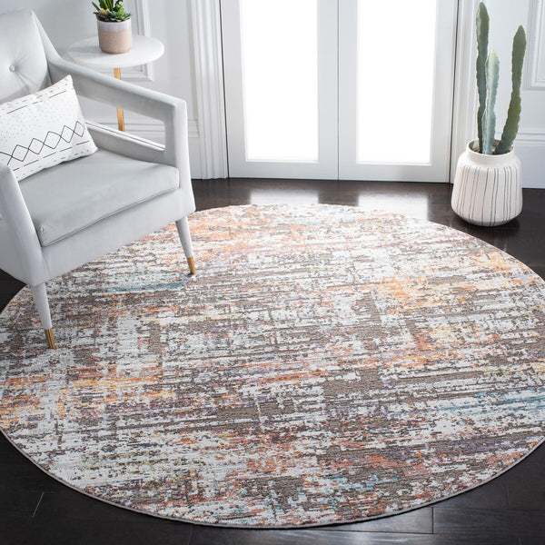 Safavieh Crystal 738 Power Loomed 66% Polypropylene/28% Polyester/6% Latex Contemporary Rug CRS738B-9
