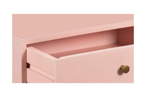 Porter Designs Capri Solid Wood Modern Nightstand Pink 04-108-04-6845