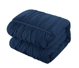 Avila Navy Queen 20pc Comforter Set