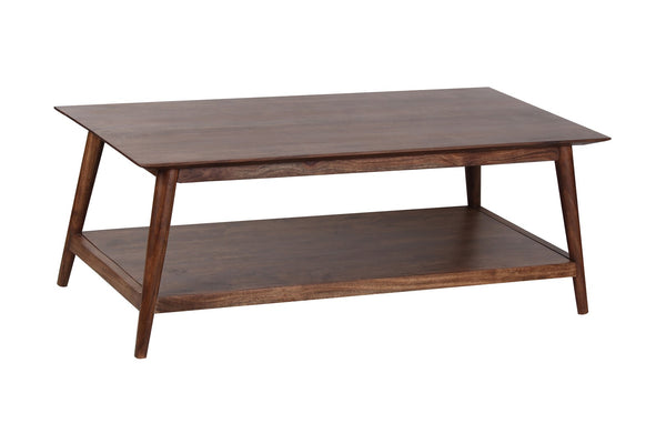 Porter Designs Portola Solid Acacia Wood Transitional Coffee Table Brown 05-108-02-5021