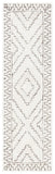 Casablanca 205 Bohemian Hand Tufted 80% Wool, 10% Polyester, 10% Cotton Rug Taupe / Ivory
